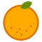 Tangerine emoji on HTC